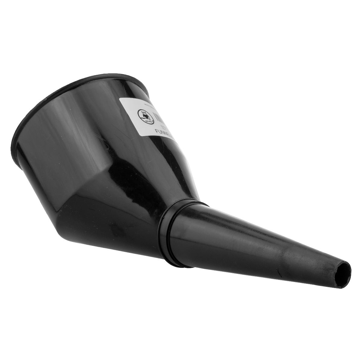 Angled Car Fuel Funnel with Filter, Black Water Flow Control Winter Vehicle Tool